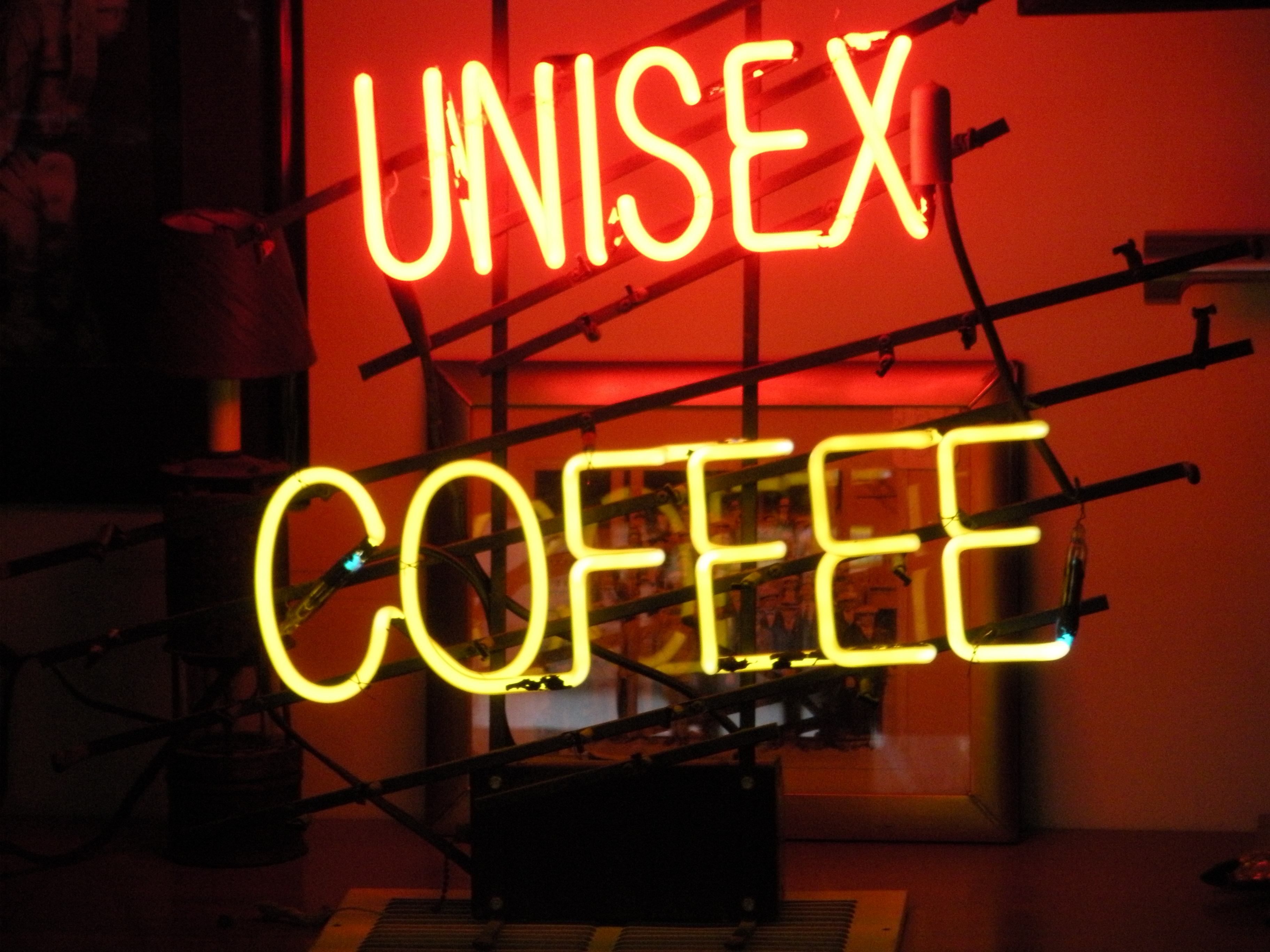 Unisex Coffee neon sign